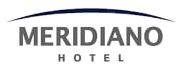 Logomarca Meridiano Hotel, parceira da Inovar Clean